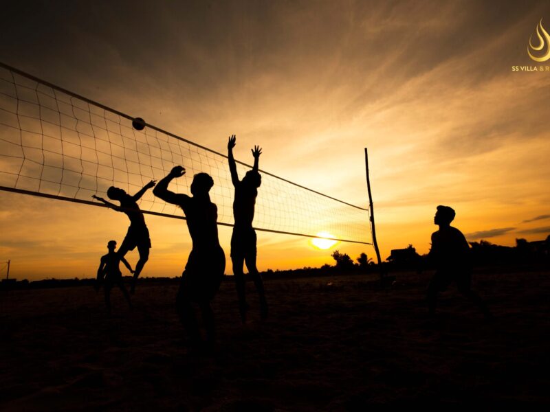 Volleyball On The Sand - SS Villa & Resort
